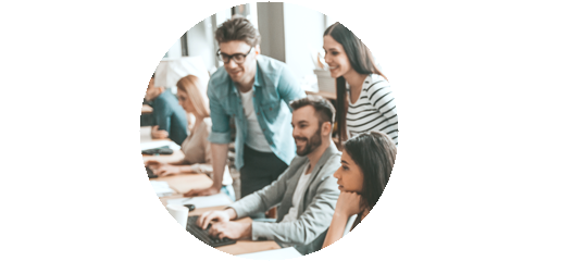 gente en una oficina